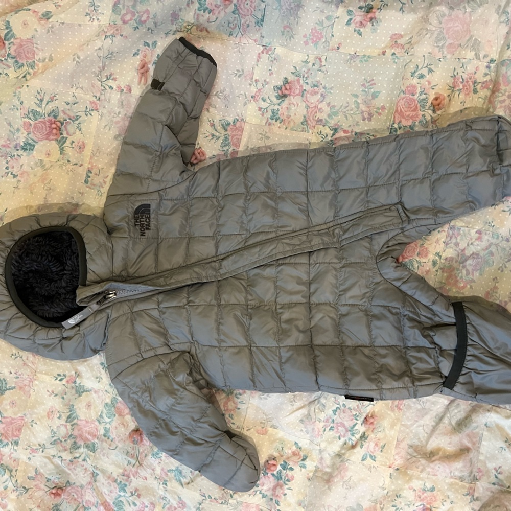 The North Face infant snow suit